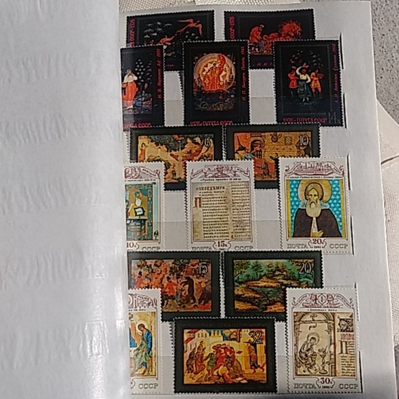 Vintage collector stamp book with stamps I… - Picture 6 of 8